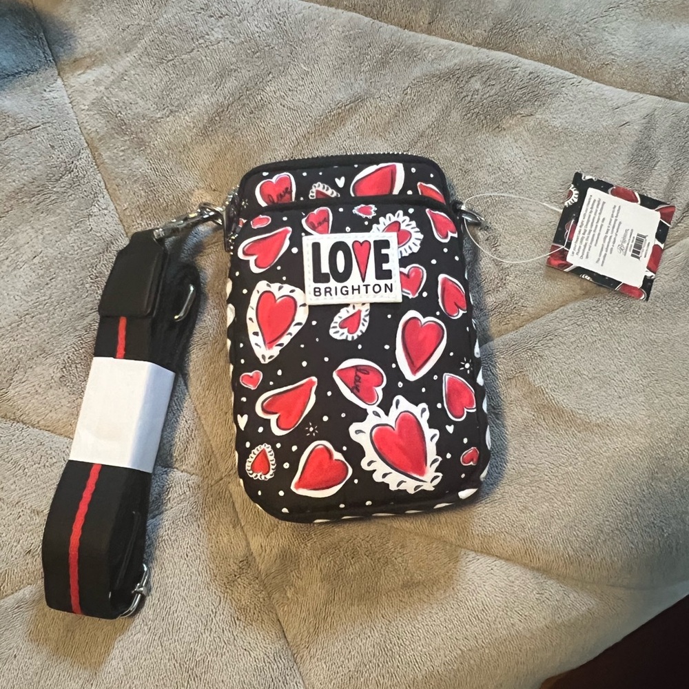 Brighton Heart Pattern Black and Red Phone Case